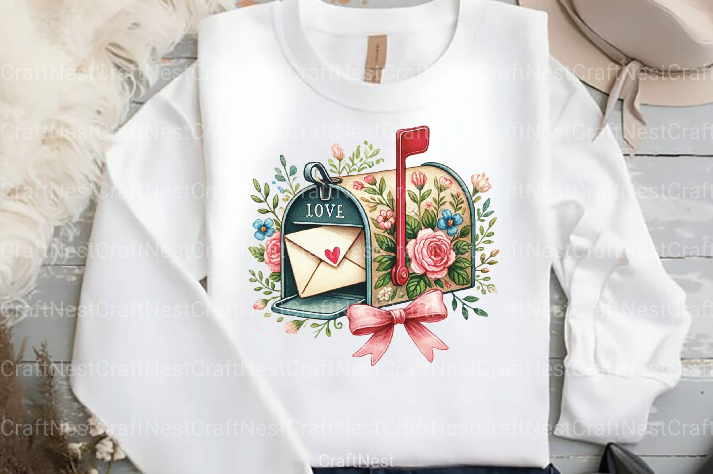 Spring Mailbox Clipart Bundle 1 - CraftNest - Digital Crafting and Art