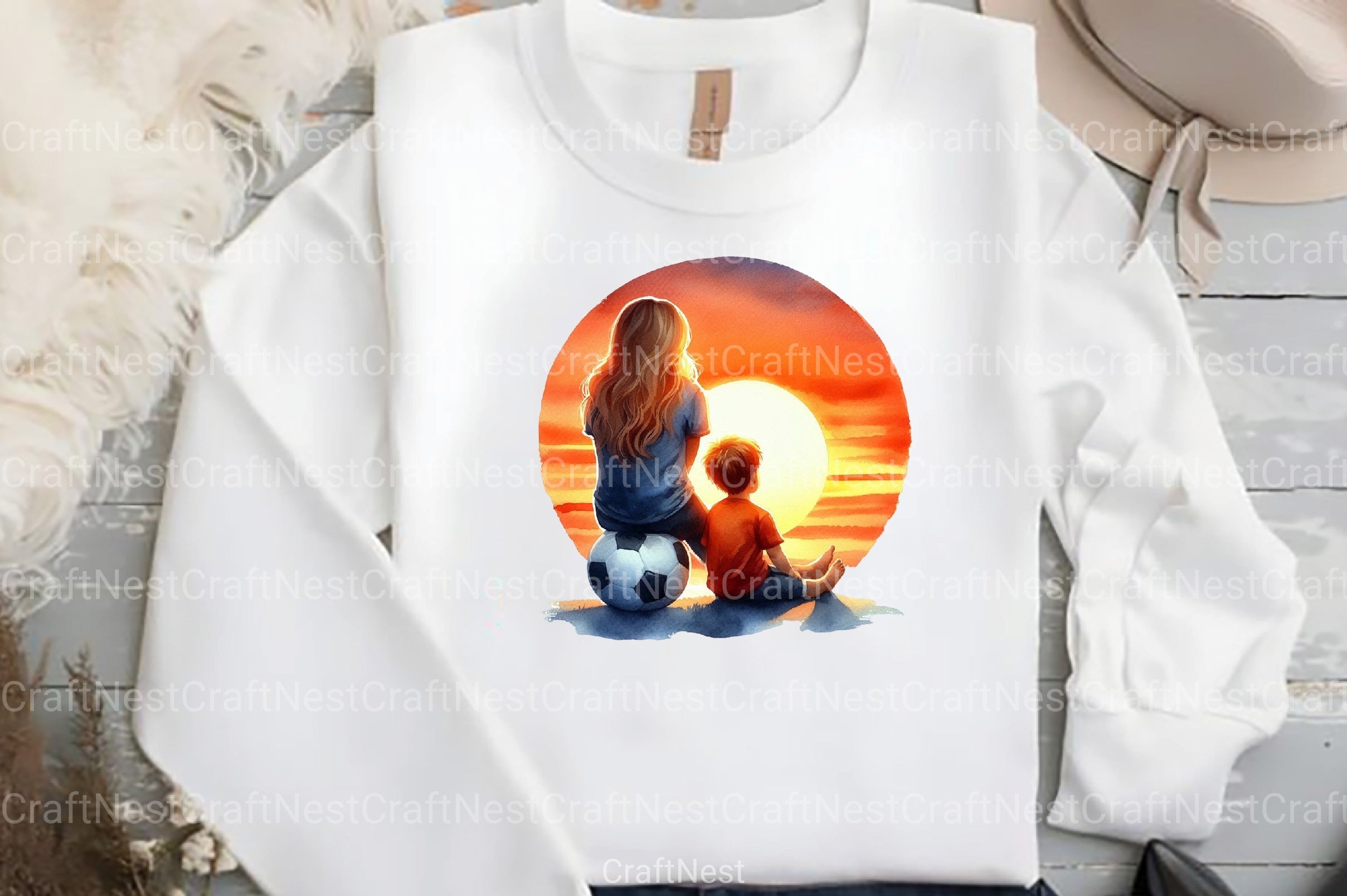 Mother's Day Soccer Clipart Bundle - CraftNest - Digital Crafting and Art