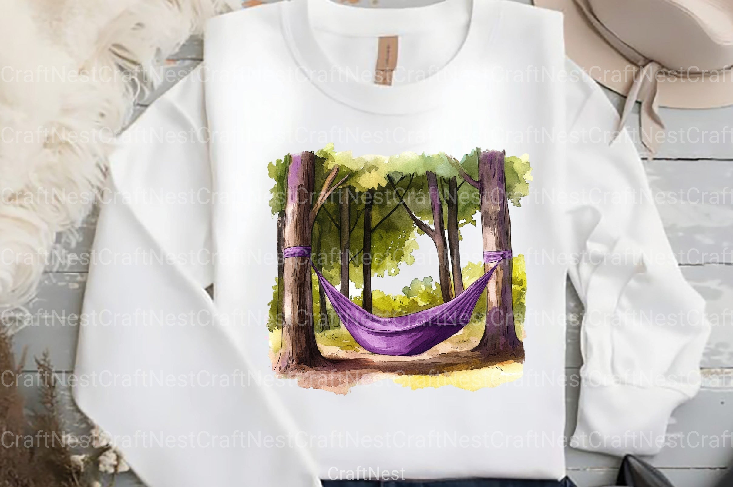 Purple Summer Clipart Bundle - CraftNest - Digital Crafting and Art