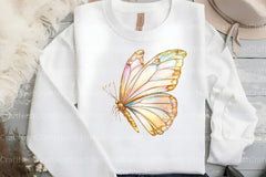 Stained Glass Butterfly Clipart Bundle 1 - CraftNest - Digital Crafting and Art