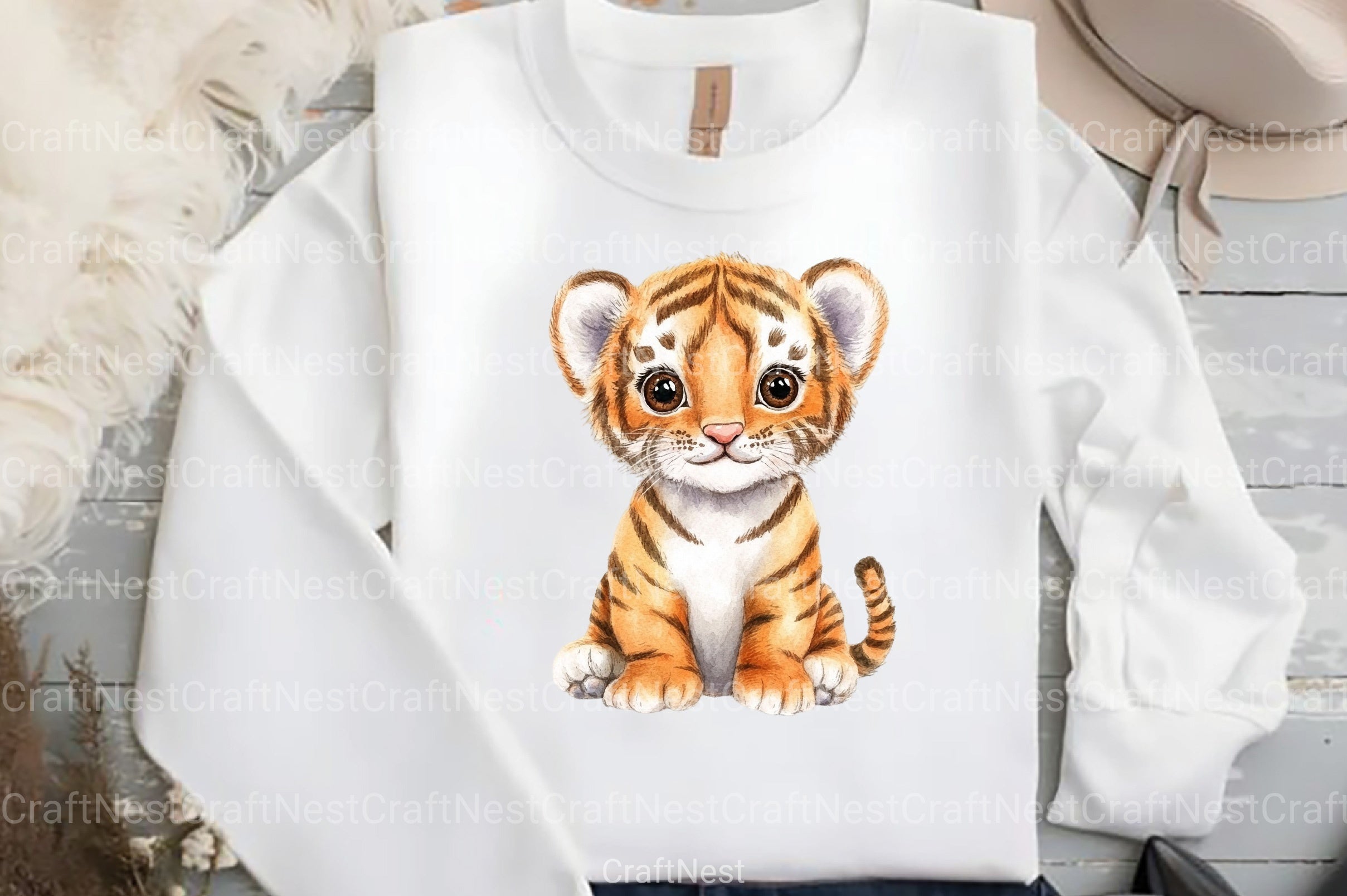 Tiger Clipart Bundle - CraftNest - Digital Crafting and Art