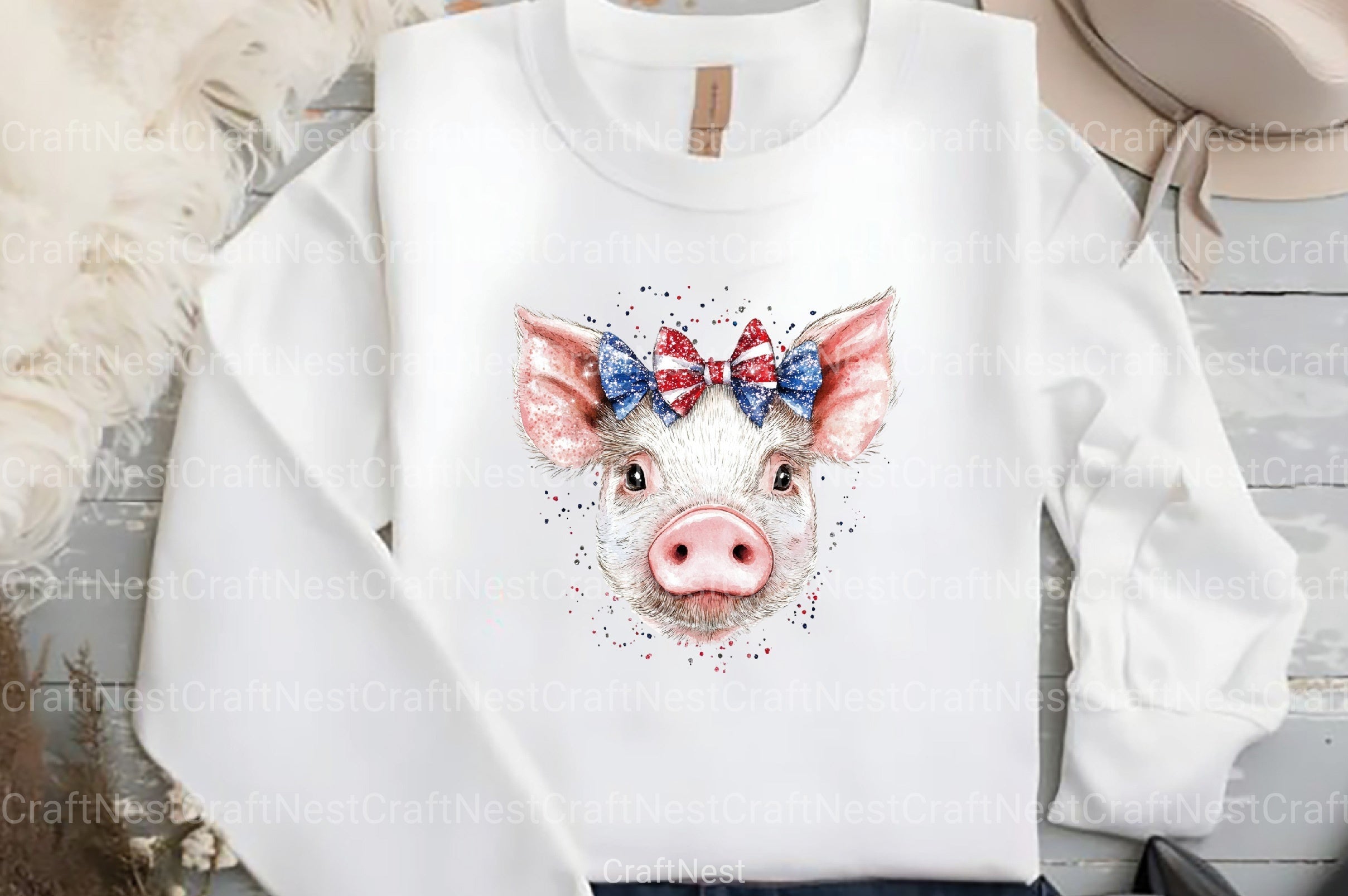 Animal 4th of July Clipart Bundle - CraftNest - Digital Crafting and Art