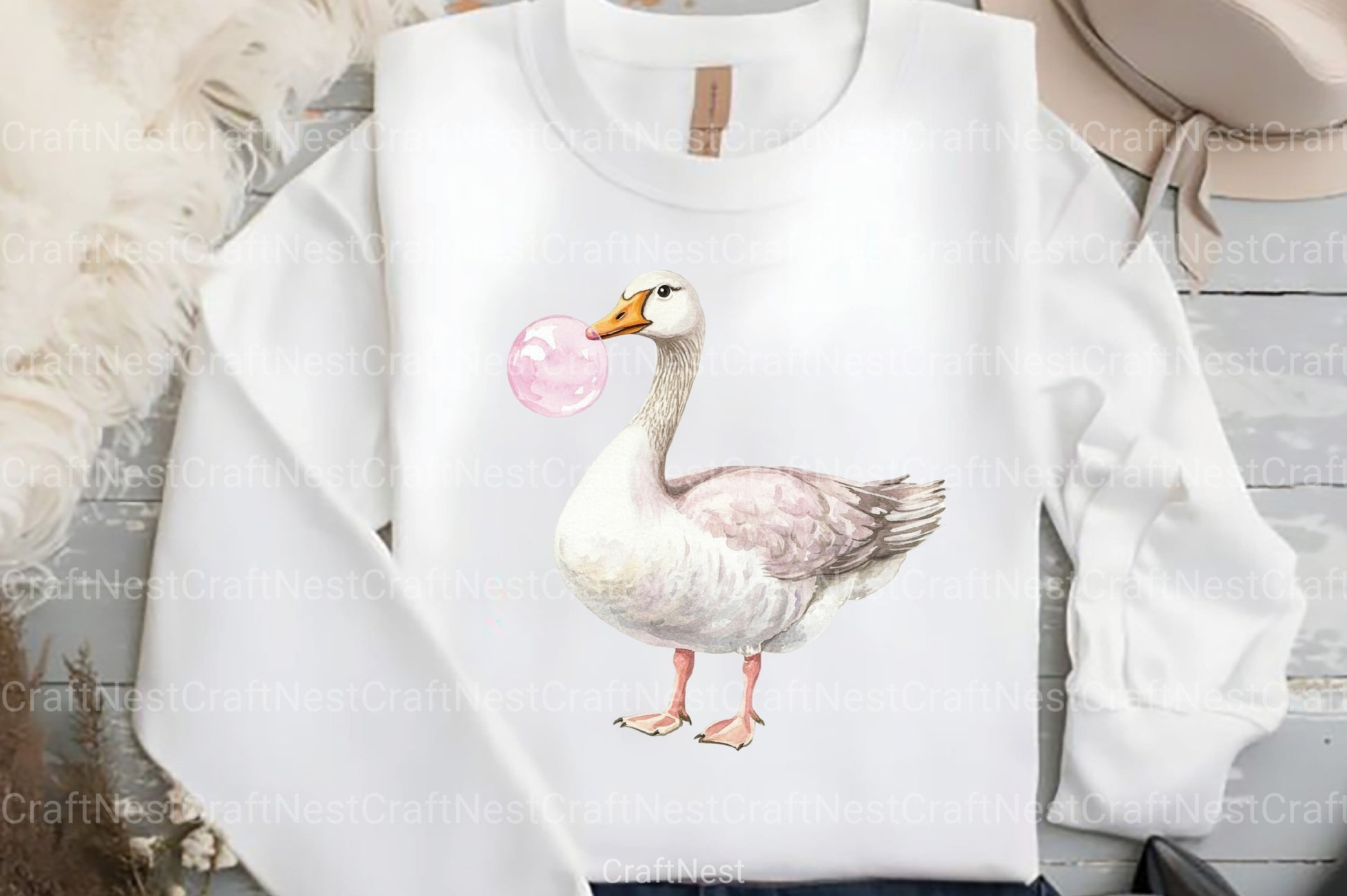 Funny Silly Goose Clipart Bundle 99 - CraftNest - Digital Crafting and Art