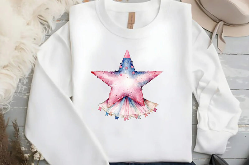 Cute Star 4th of July Clipart Bundle - CraftNest - Digital Crafting and Art