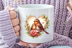 Robin Mother's Day Clipart Bundle - CraftNest - Digital Crafting and Art