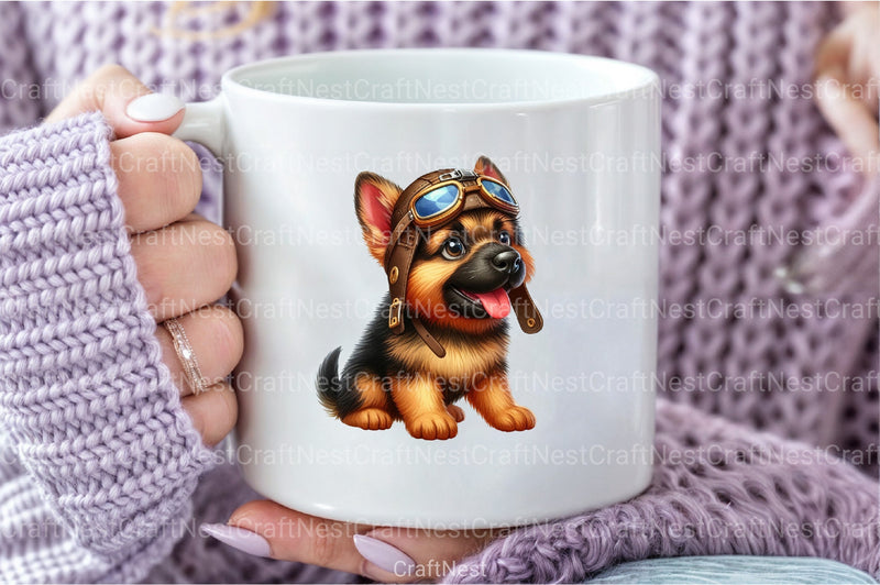 Cute & Funny Dog Breeds Clipart Bundle - CraftNest - Digital Crafting and Art