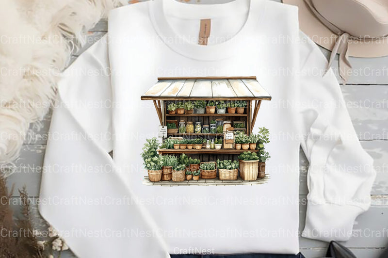 Farmer's Market Clipart Bundle 99 - CraftNest - Digital Crafting and Art