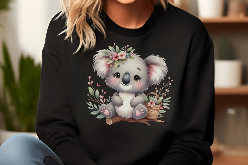 Cute Koala Clipart Bundle - CraftNest - Digital Crafting and Art