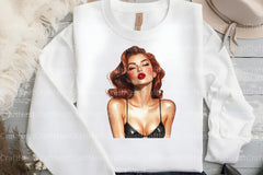 Summer Pin Up Girl Clipart Bundle - CraftNest - Digital Crafting and Art