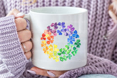 Rainbow Shamrock Circles Clipart Bundle 7 - CraftNest - Digital Crafting and Art