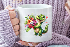 Crocodile Mother's Day Clipart Bundle - CraftNest - Digital Crafting and Art