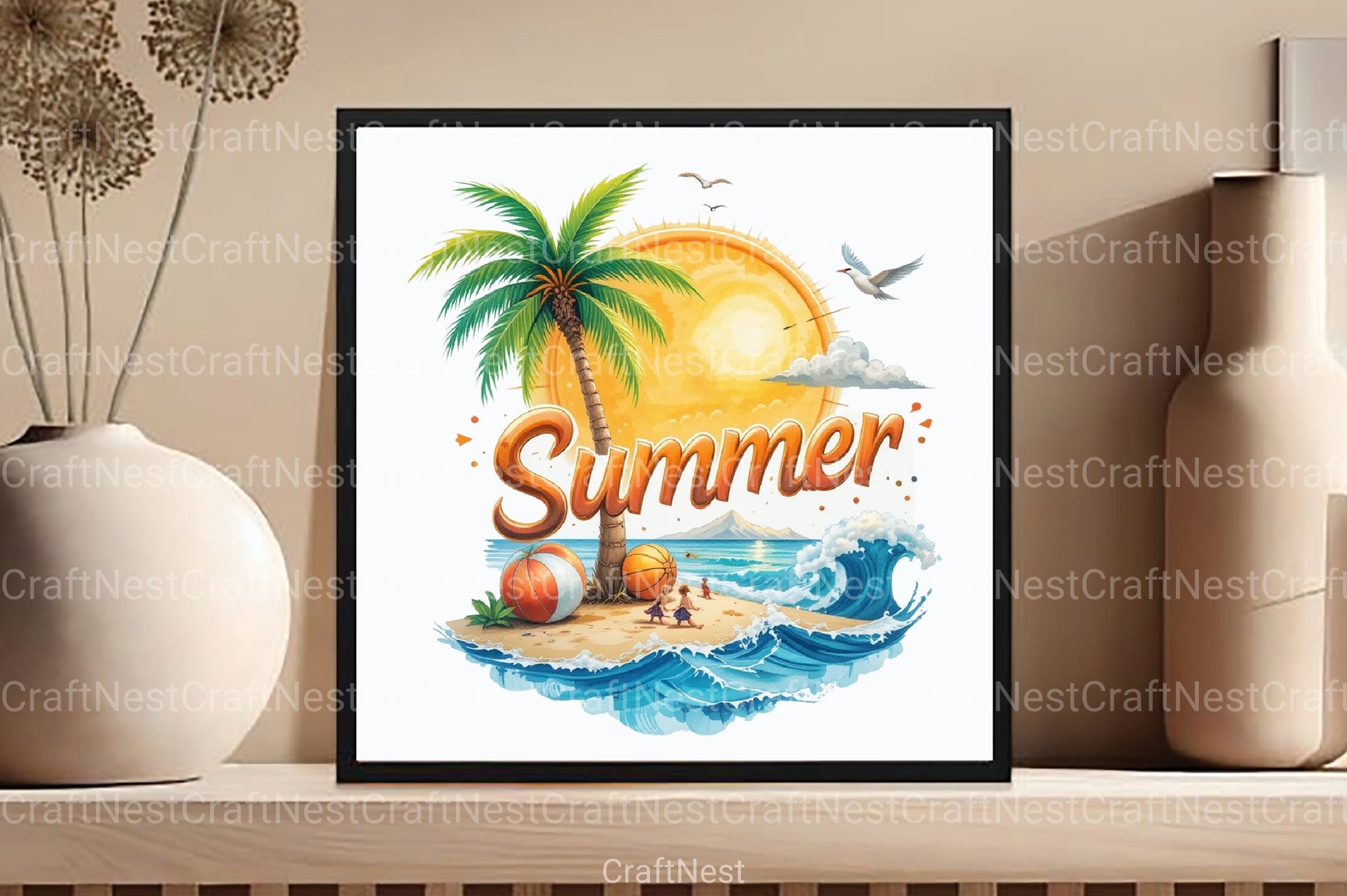 Summer Clipart Bundle 31 - CraftNest - Digital Crafting and Art