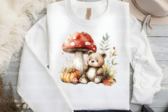 Autumn Bear Clipart Bundle - CraftNest - Digital Crafting and Art