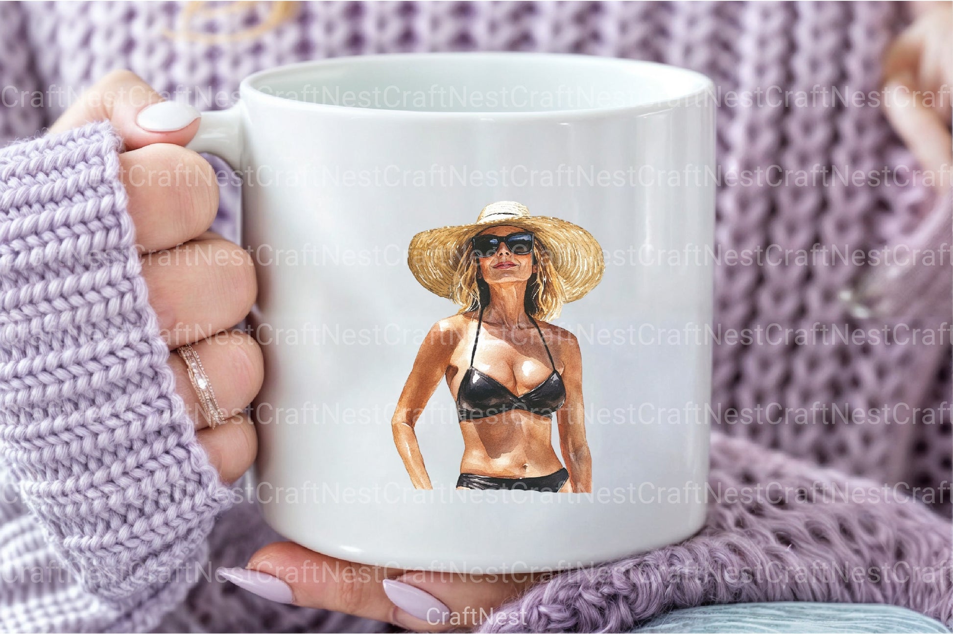 Summer Girls Clipart Bundle - CraftNest - Digital Crafting and Art