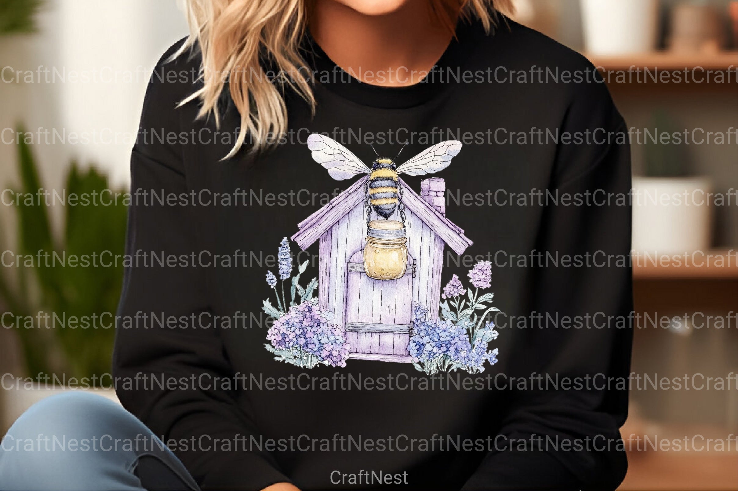 Bee Home Clipart Bundle 99 - CraftNest - Digital Crafting and Art
