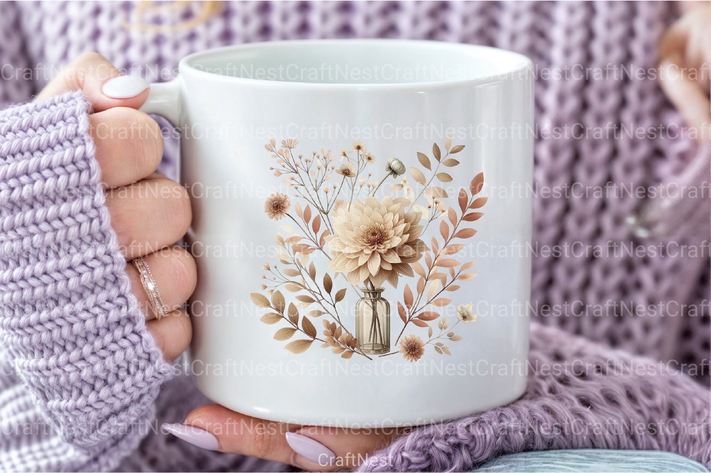 Boho Vibes Vintage Elements Clipart Bundle - CraftNest - Digital Crafting and Art