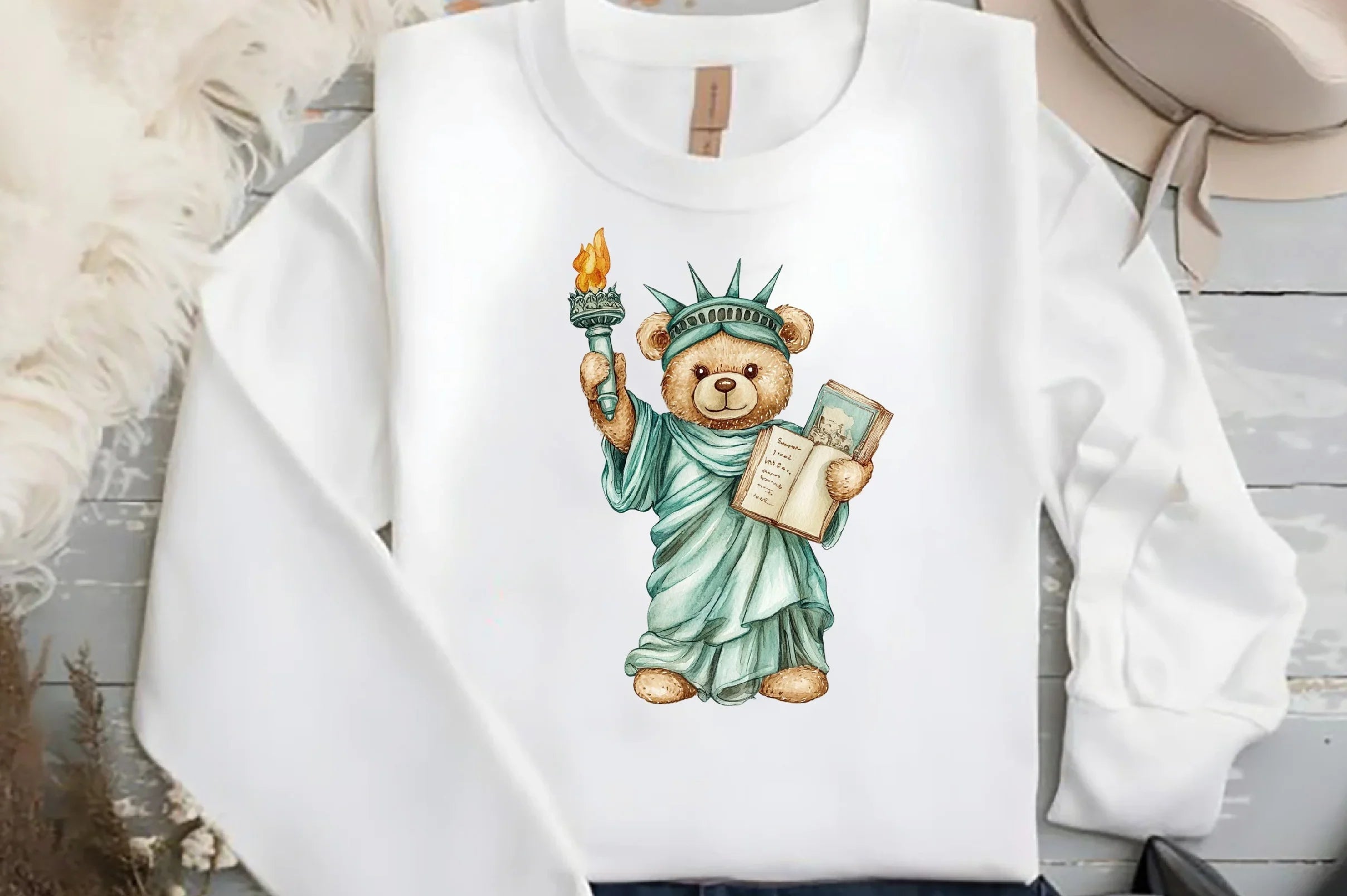 Teddy Bears 4th of July Clipart Bundle - CraftNest - Digital Crafting and Art