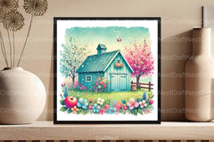 Spring Apple Harvest Clipart Bundle 45 - CraftNest - Digital Crafting and Art