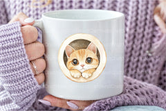 Funny Animals in Hole Clipart Bundle 13 - CraftNest - Digital Crafting and Art