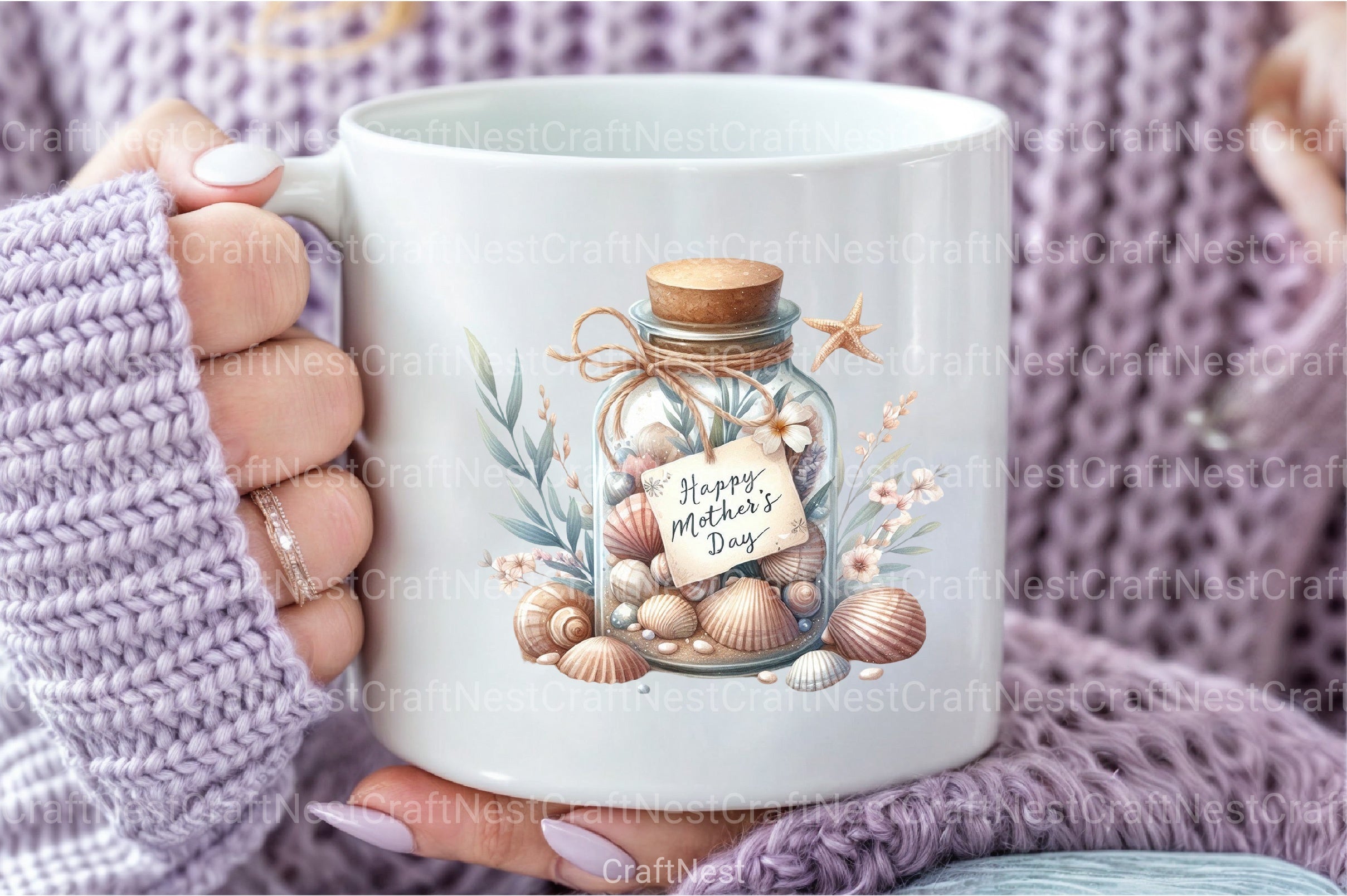 Mother's Day Beach Clipart Bundle - CraftNest - Digital Crafting and Art