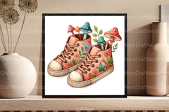 Spring Sneakers Clipart Bundle - CraftNest - Digital Crafting and Art