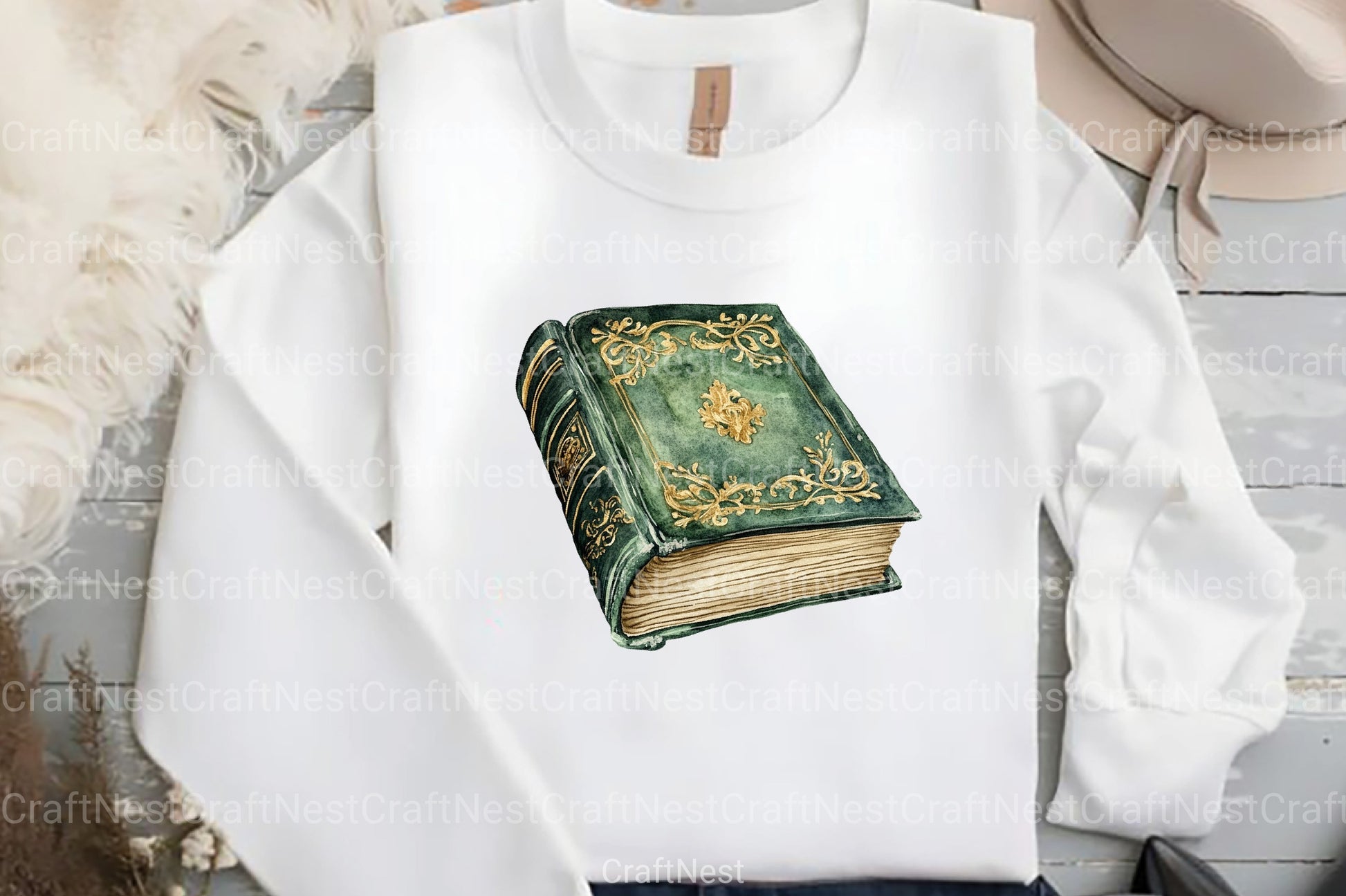 Vintage Books Clipart Bundle 2 - CraftNest - Digital Crafting and Art