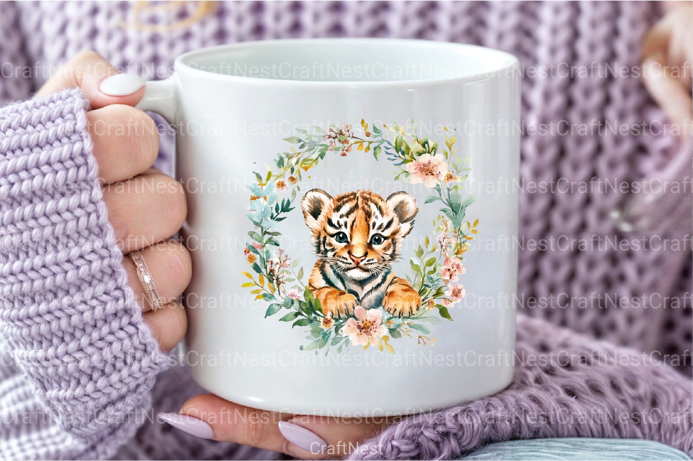 Tiger Clipart Bundle - CraftNest - Digital Crafting and Art