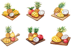 Summer Cutting Board Clipart Bundle - CraftNest - Digital Crafting and Art