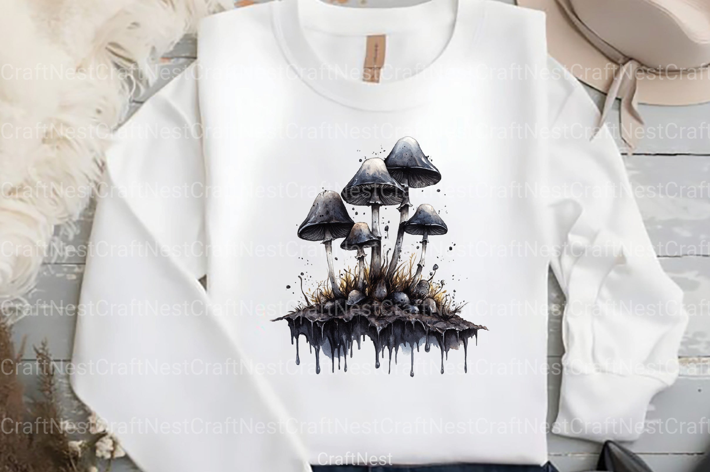 Mushroom Clipart Bundle 2 - CraftNest - Digital Crafting and Art