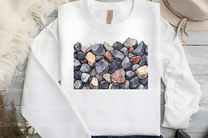 Rock Borders Clipart Bundle - CraftNest - Digital Crafting and Art