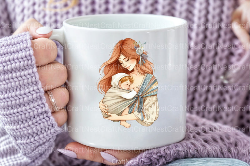 Mother's Day Mom Clipart Bundle - CraftNest - Digital Crafting and Art