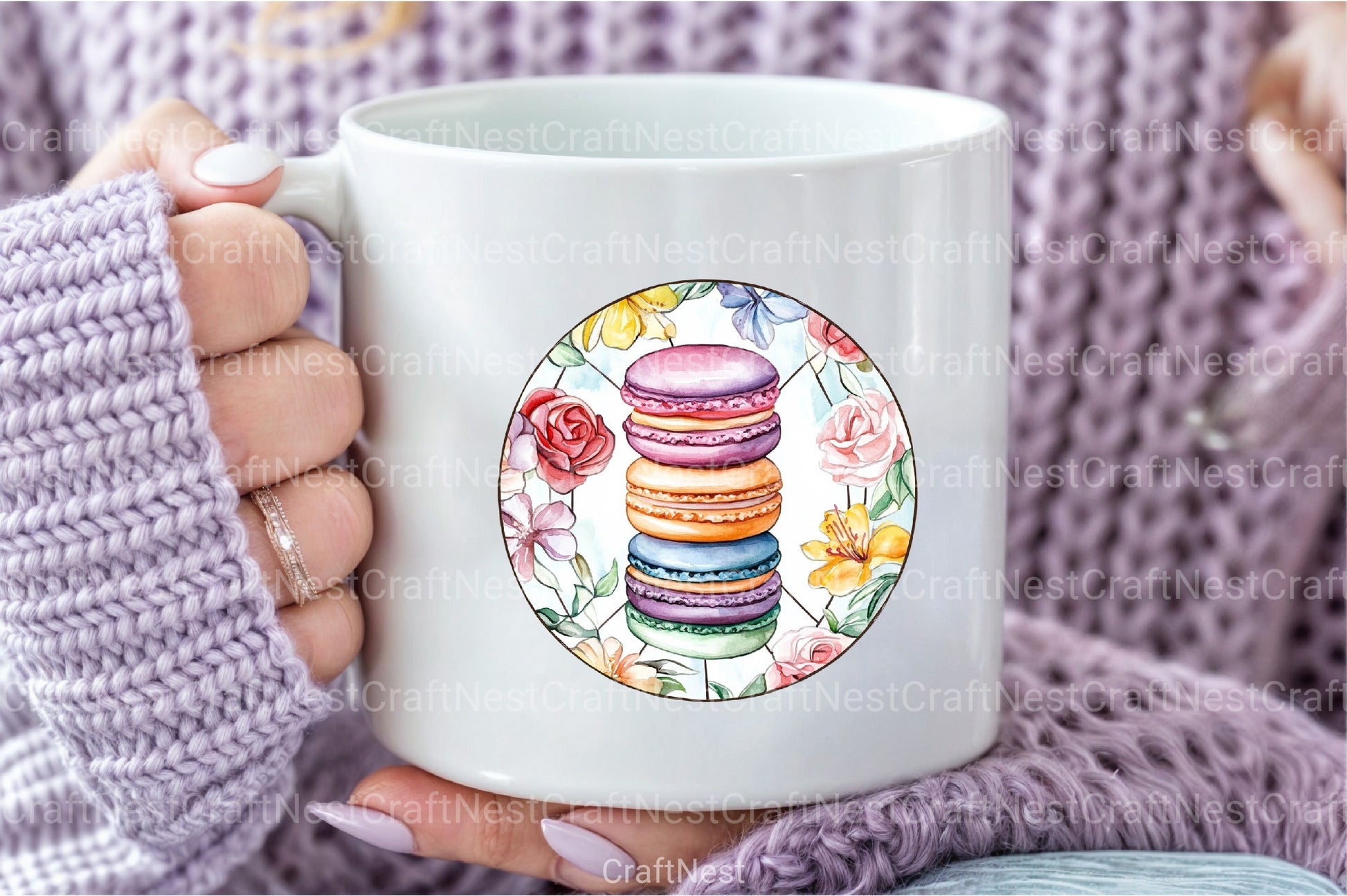 Round Stained Glass Summer Clipart Bundle 8 - CraftNest - Digital Crafting and Art