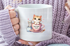 Cat Mother's Day Clipart Bundle - CraftNest - Digital Crafting and Art