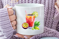 Summer Tropical Smoothie Cup Clipart Bundle 99 - CraftNest - Digital Crafting and Art