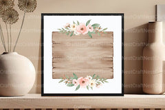 Summer Wooden Clipart Bundle - CraftNest - Digital Crafting and Art