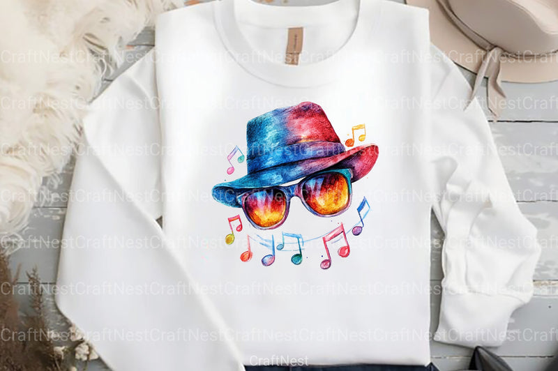 Musical Notes Clipart Bundle - CraftNest - Digital Crafting and Art