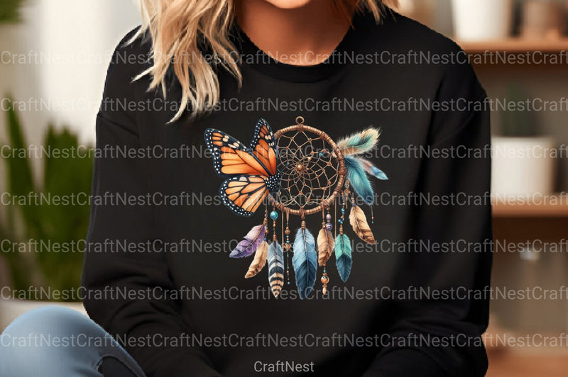 Monarch Butterfly Clipart Bundle 11 - CraftNest - Digital Crafting and Art