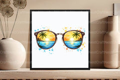 Summer Sunglasses Clipart Bundle 14 - CraftNest - Digital Crafting and Art