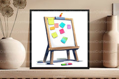 Office Supplies Clipart Bundle - CraftNest - Digital Crafting and Art