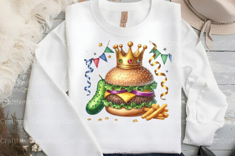 Cheeseburger Clipart Bundle 99 - CraftNest - Digital Crafting and Art