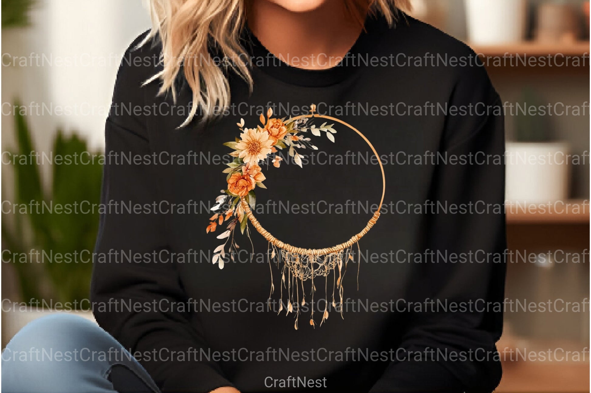 Boho Autumn Clipart Bundle 19 - CraftNest - Digital Crafting and Art