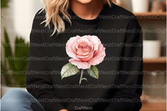 Colored Pencil Pastel Roses Clipart Bundle - CraftNest - Digital Crafting and Art