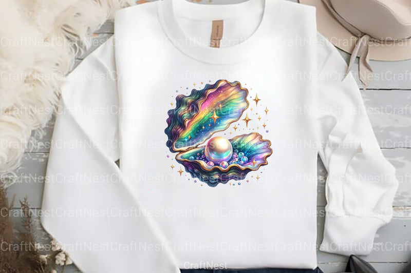 Oyster Clipart Bundle - CraftNest - Digital Crafting and Art