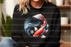 Japanese Koi Fish Clipart Bundle - CraftNest - Digital Crafting and Art