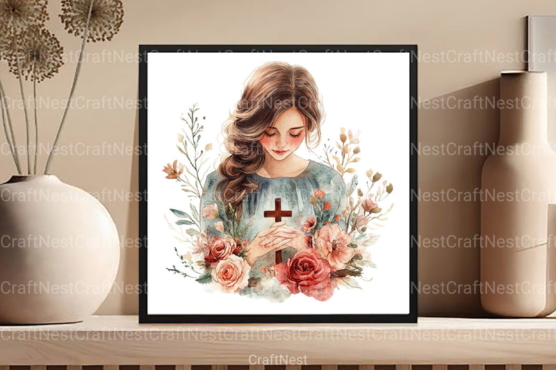 Christian Mom Mother's Day Clipart Bundle - CraftNest - Digital Crafting and Art