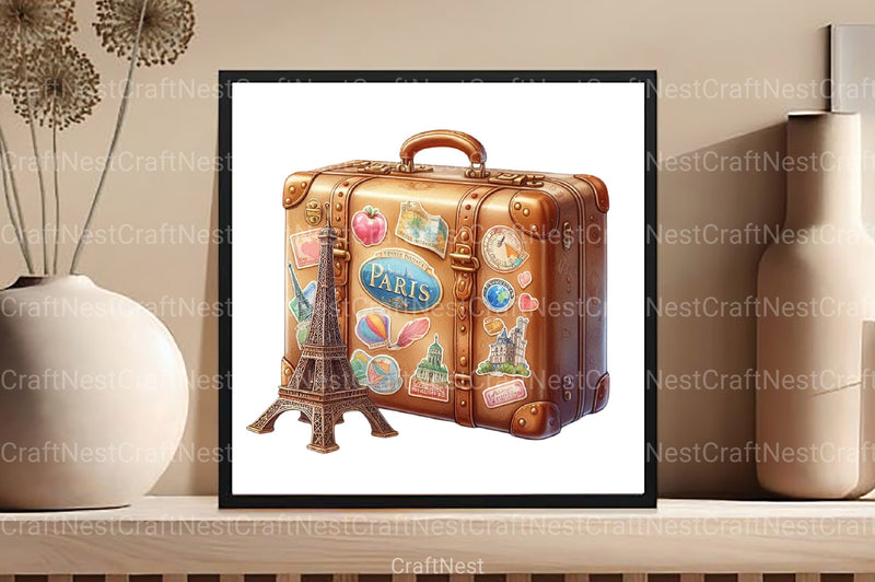 Ooh Lala Paris Clipart Bundle - CraftNest - Digital Crafting and Art