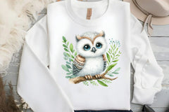 Baby Owl Clipart Bundle - CraftNest - Digital Crafting and Art