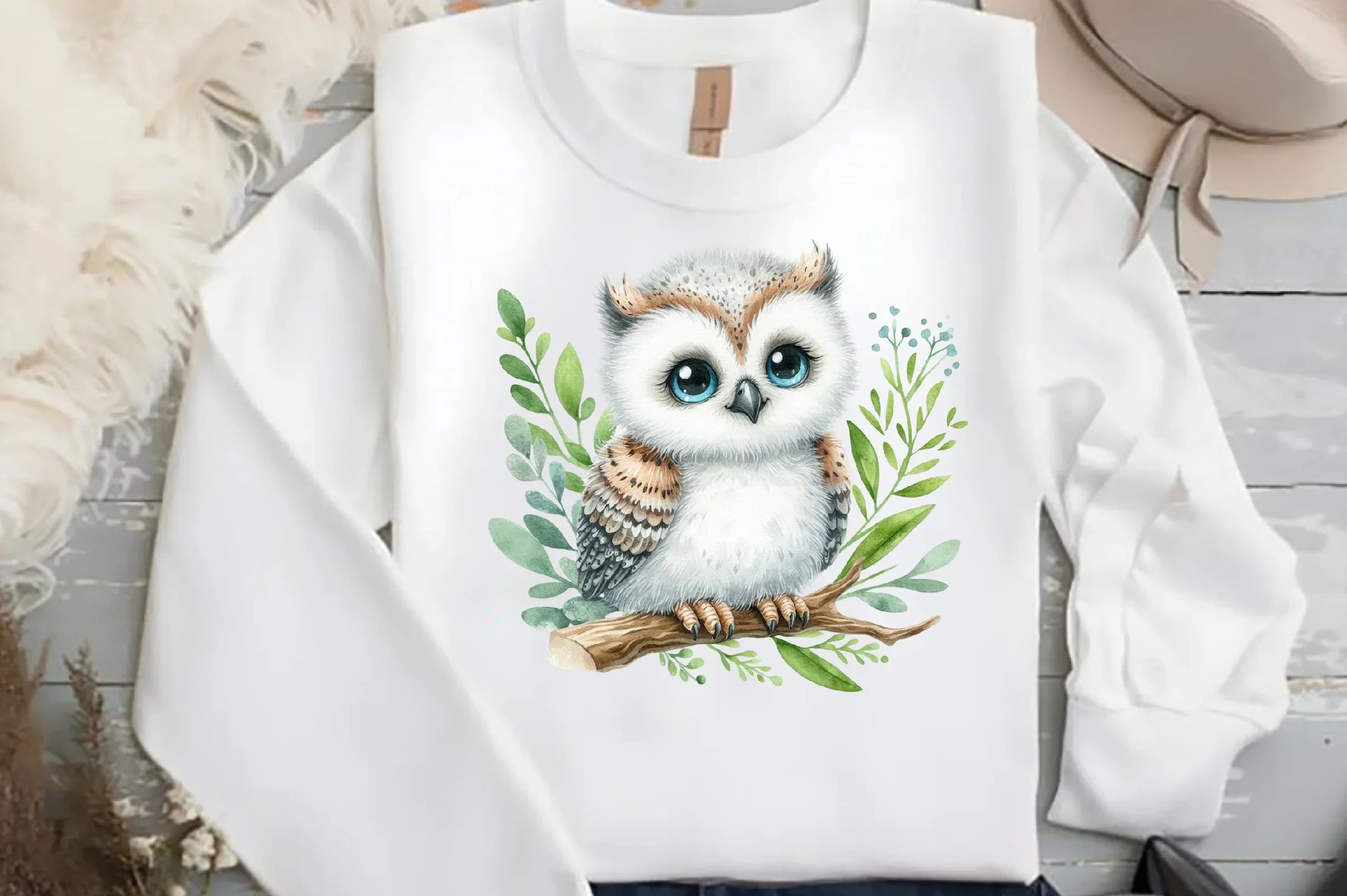 Baby Owl Clipart Bundle - CraftNest - Digital Crafting and Art