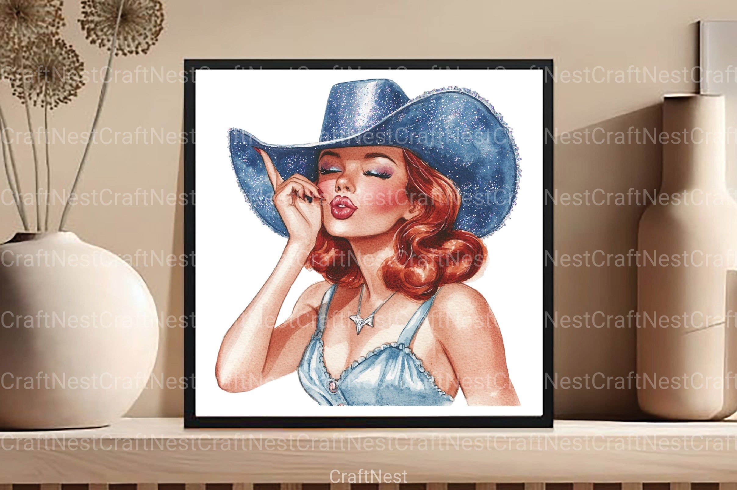 Coquette Cowgirl 4th of July Clipart Bundle 99 - CraftNest - Digital Crafting and Art