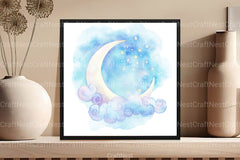 Whimsical Celestial Clipart Bundle - CraftNest - Digital Crafting and Art